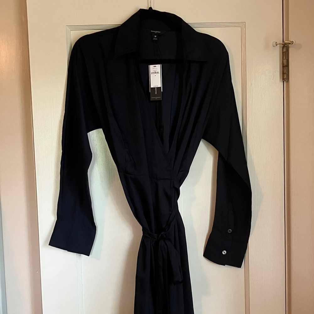 Banana Republic Women's Navy Midi Dress